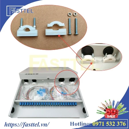 Kẹp Nhựa Cố Định Cáp Trong ODF